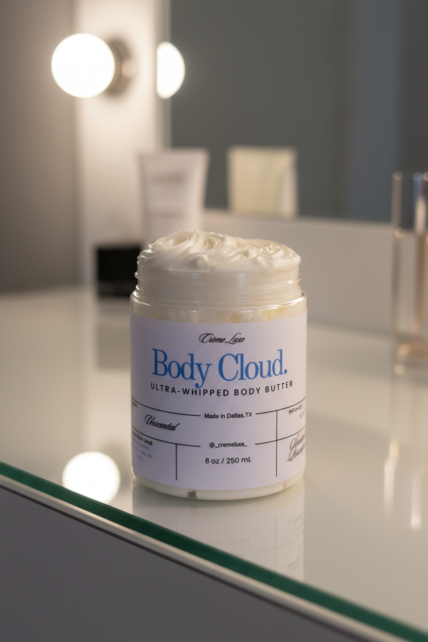 Body Cloud — Whipped Body Butter for Sensitive Skin 🪞